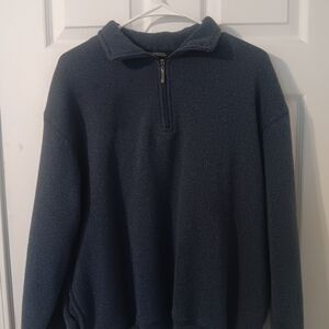 PGA Tour Men's Dark Blue Zip-Up Sweater